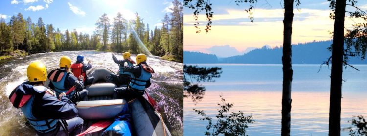 voyage sejour rafting printemps ete 2020 2021 2022 sport outdoor nature trek finlande laponie norvege suede scandinavie